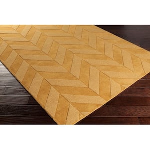 Central Park Carrie Gold 2 ft. x 3 ft. Indoor Area Rug