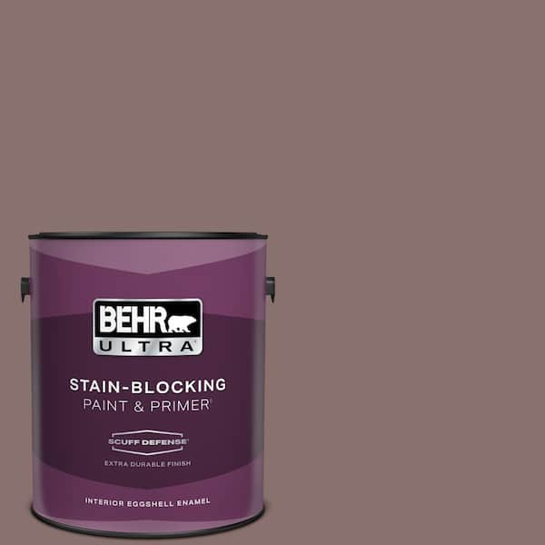 BEHR ULTRA 1 gal. Home Decorators Collection #HDC-AC-28 Smokey Claret Extra Durable Eggshell Enamel Interior Paint & Primer