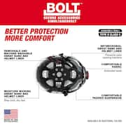 BOLT White Type 2 Class C Vented Safety Helmet