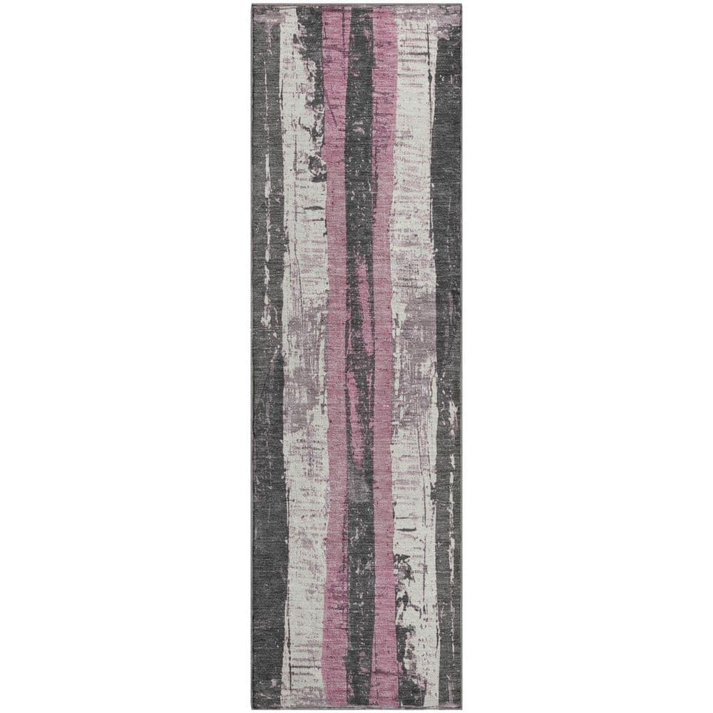 Mayfield Premium Machine Washable Abstract AMF1872 Blush 2 ft. 3 in. x 7 ft. 6 in. Runner Rug price history on PriceWatchPro