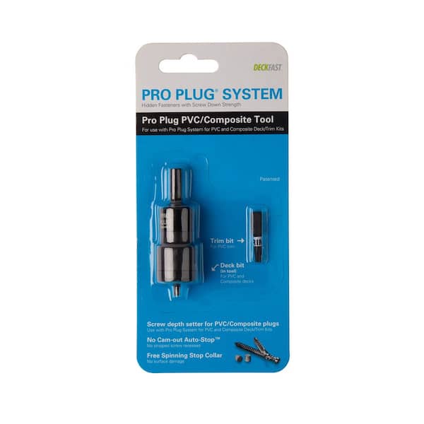 Deckorators Pro Plug PVC/MBC/Composite Deck Tool