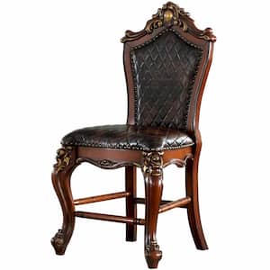 Picardy Honey Oak and PU Side Chair (Set of 2)
