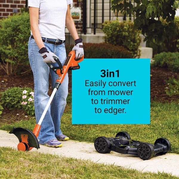Cordless Grass String Trimmer Mower Weed Lawn Cutting Garden Edge Cutter Tool US 