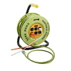 50 ft. 12/3 Cord Reel Power Station with 6 Outlets