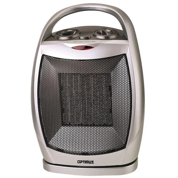 Optimus 750-Watt to 1500-Watt Oscillating Ceramic Portable Heater with Thermostat