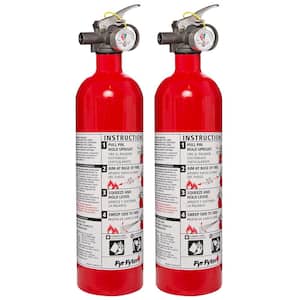 5-B: C Rated Disposable Fire Extinguisher (2-Pack)
