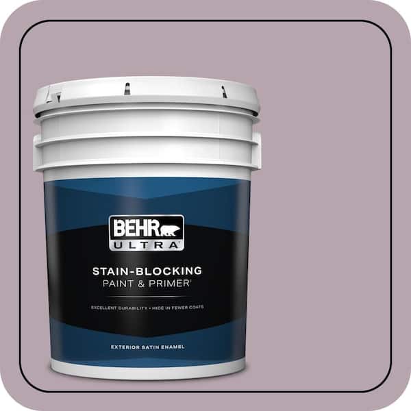 BEHR ULTRA 5 gal. #690F-4 Midsummer Dream Satin Enamel Exterior Paint & Primer