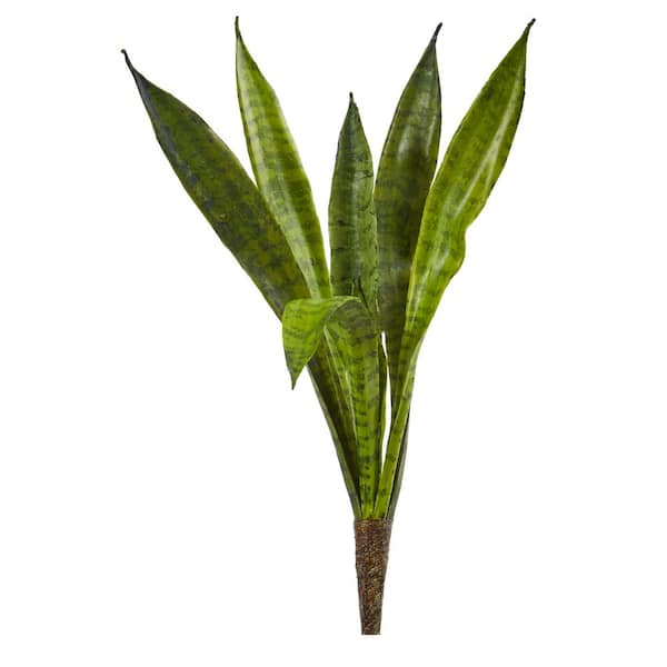 Nearly Natural 20 in. Sansevieria Artificial Plant (Set of 6)