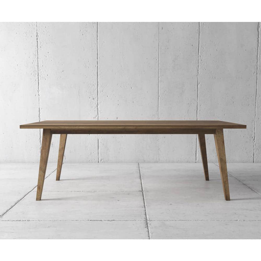 Urban Woodcraft Retro 78 in. Multi-color teak Dining Table