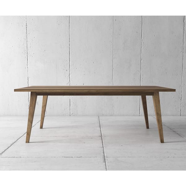 Urban Woodcraft Retro 78 in. Multi-color teak Dining Table