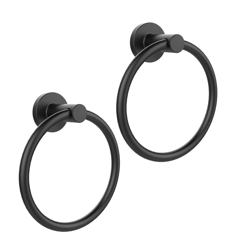 ATKING Bathroom Wall Mounted Towel Ring Towel Holder Hand Towel Bar in