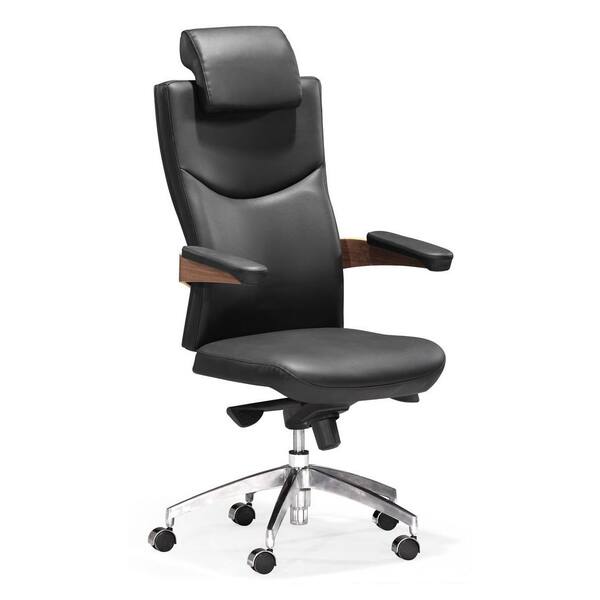 ZUO Chairman Black Office Chair-DISCONTINUED