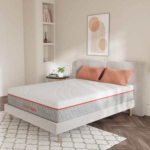 Sweetnight Cooling Full Medium Firm Memory Foam 12 in. Mattress Support and Breathable