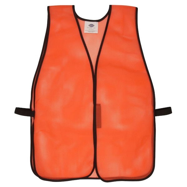 Cordova Orange Mesh High Visibility Safety Vest (One Size Fits All)