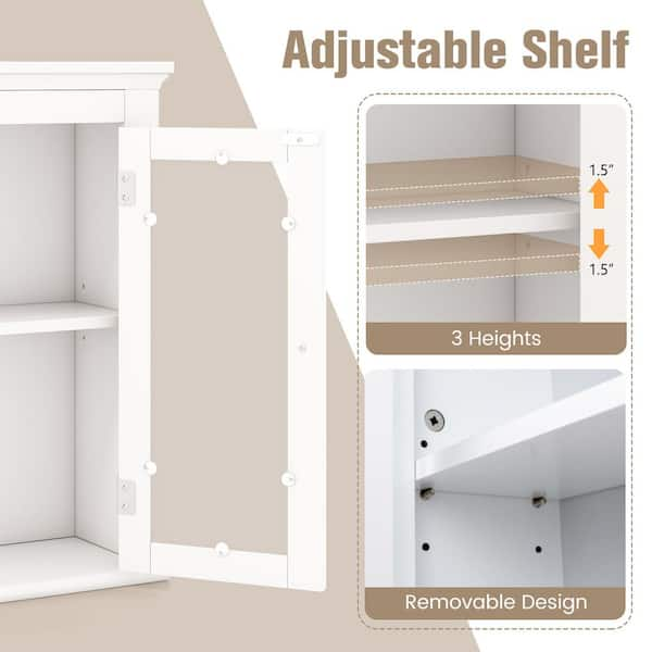 Adjustable Vertical Shelf Dividers – 20 in. D Cabinet