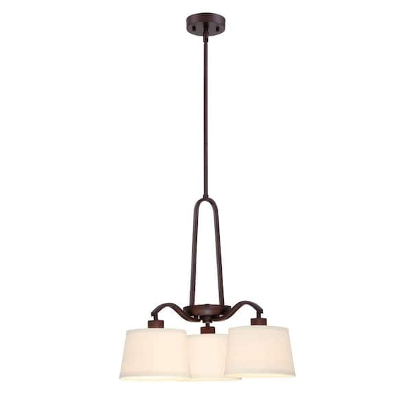 satin bronze light fixture