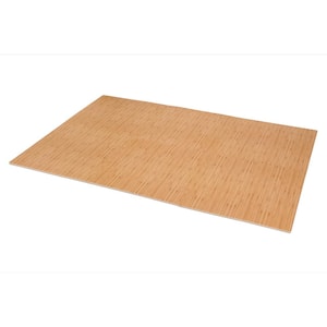 Light Bamboo Printed Wood Grain 24 in. x 24 in. x 3/8 in. Interlocking EVA Foam Flooring Mat (24 sq. ft. / pack)