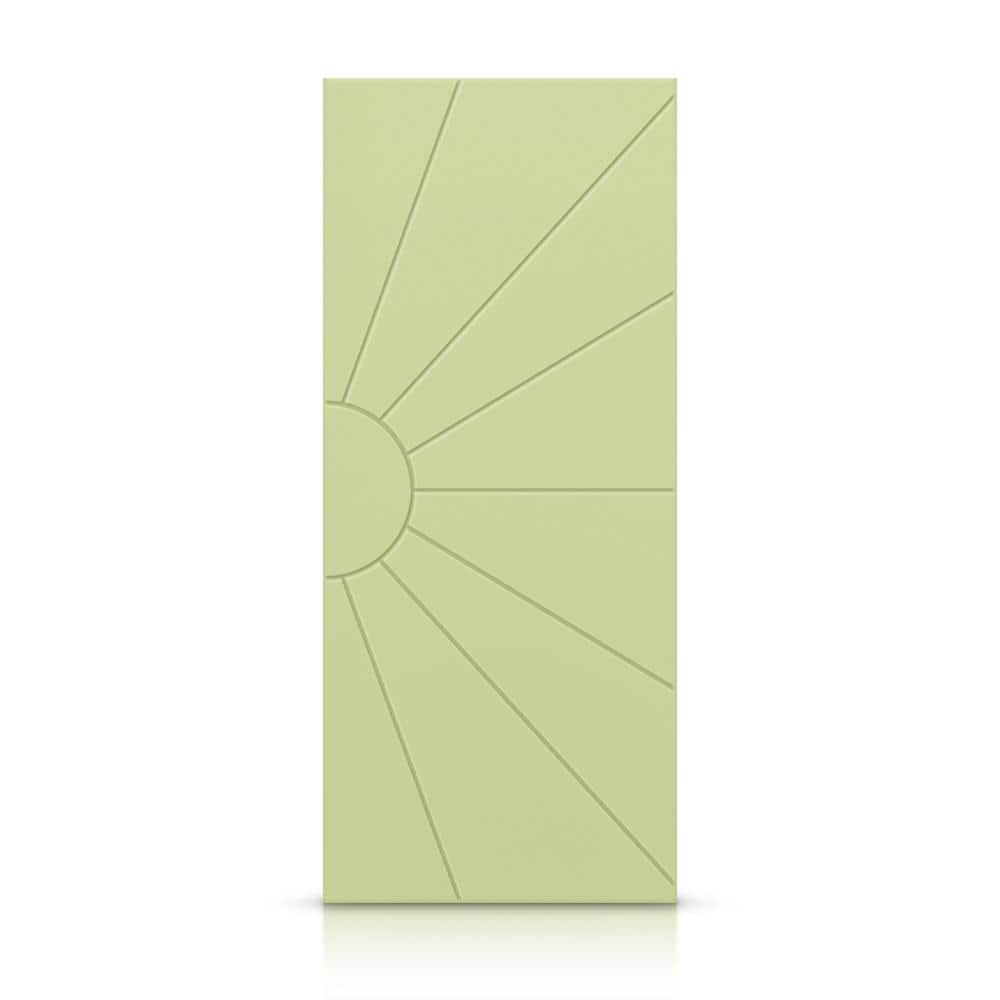 42 in. x 80 in. Hollow Core Sage Green Painted Composite MDF Interior Door Slab price history on PriceWatchPro