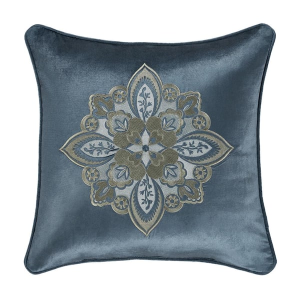 J QUEEN NEW YORK INC Anzalone Polyester 18 in. Square Decorative Throw Pillow 18 x 18 in.