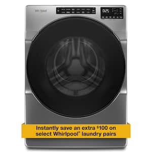 5 cu. ft. Front Load Washer in Chrome Shadow