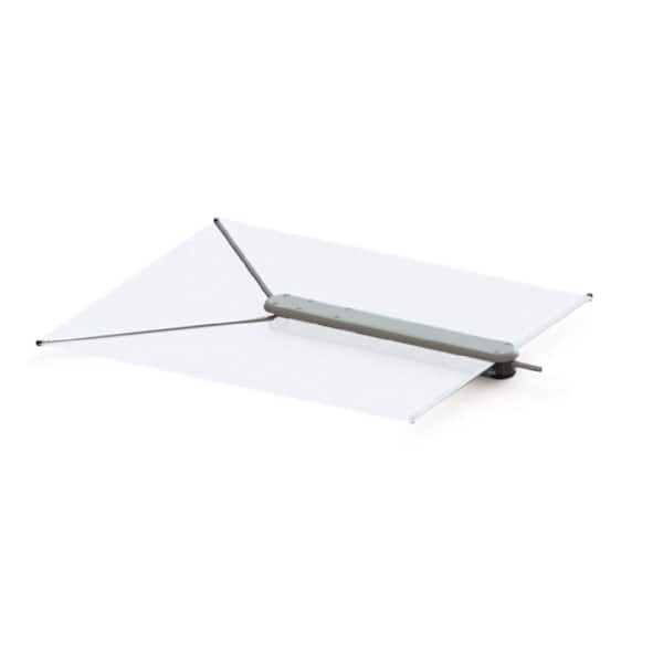 SHADEFIN Canvas & Boat Shade With White Fabric & Bag Kit