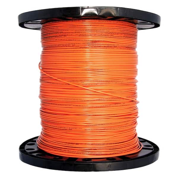 Southwire 2500 ft. 14 Orange Stranded CU THHN Wire