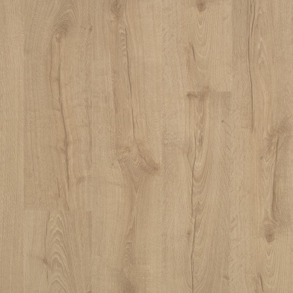 Pergo Outlast+ Vienna Oak Laminate Flooring - 5 in. x 7 in. Take Home Sample, Light