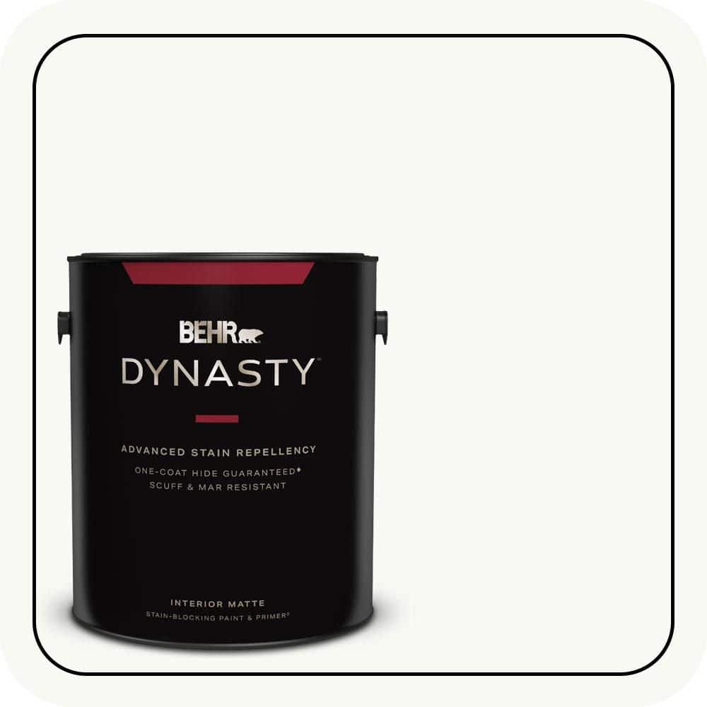 1 gal. Home Decorators Collection #HDC-NT-04G Blanca Peak Matte Interior Stain-Blocking Paint & Primer price history on PriceWatchPro