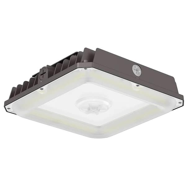 BEYOND LED TECHNOLOGY Casa 75- Watt Equivalent Integrated LED Bronze Area Light 5000K Adjustable CCT