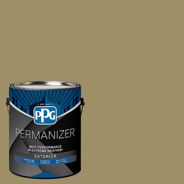1 gal. PPG1112-6 Willow Tree Satin Exterior Paint