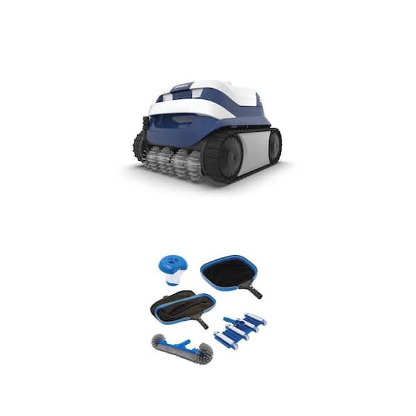 ERA820 Corded Robotic In Ground Pool Vacuum and PLSHD Manual Cleaning Kit Combo
