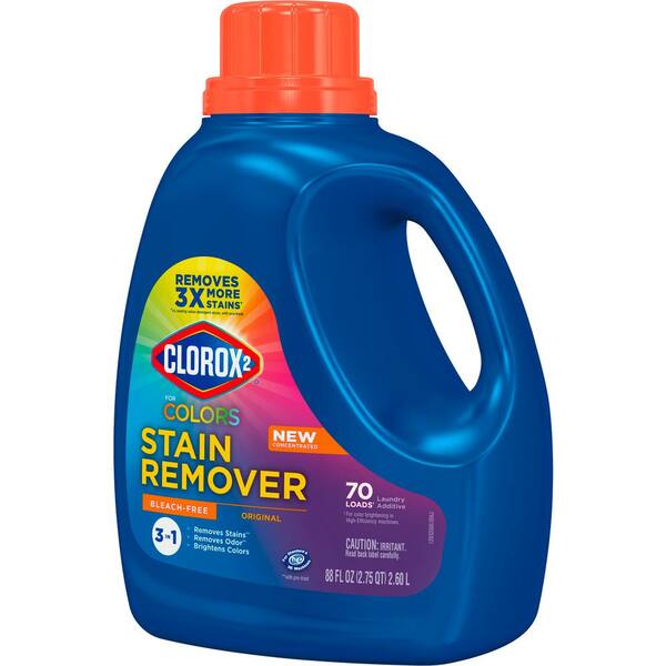Clorox 88 fl. oz. for Colors Original Bleach Free Color Booster and Laundry Stain Remover 4460030713 The Home Depot