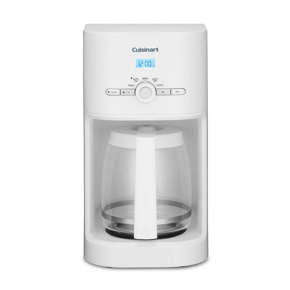 Classic 12 Cup Programmable White Drip Coffee Maker price history on PriceWatchPro