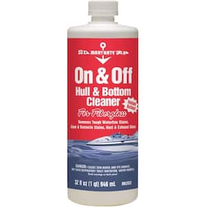 On and Off Hull and Bottom Cleaner for Fiberglass