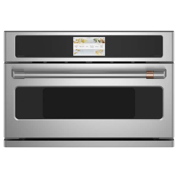 30 in Wide 1.7 cu ft Smart Electric Wall Oven and Microwave Combo with 240V Advantium Technology in Matte Black