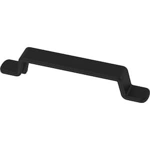 Uniform Bends 3-3/4 in. (96 mm) Matte Black Cabinet Drawer Pull