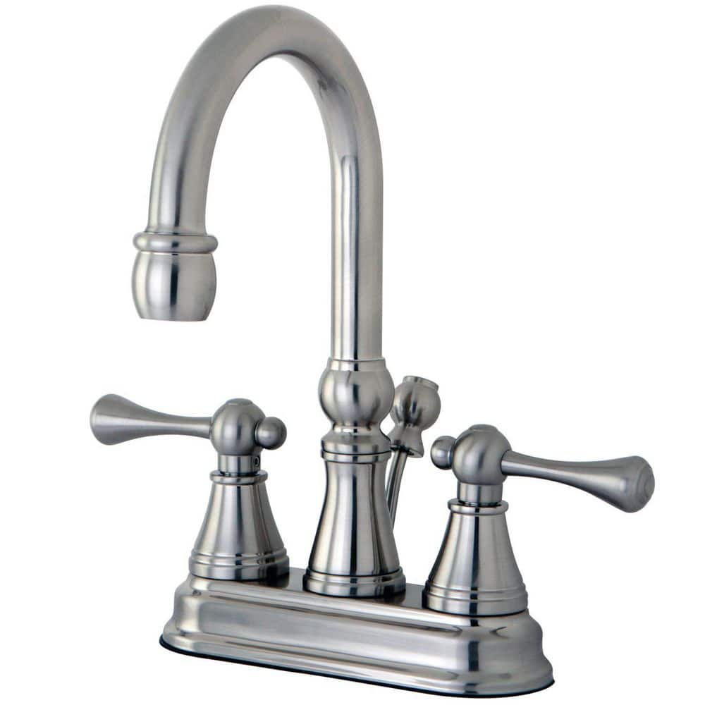 Kingston Brass Restoration 4 in. Centerset 2Handle Bathroom Faucet
