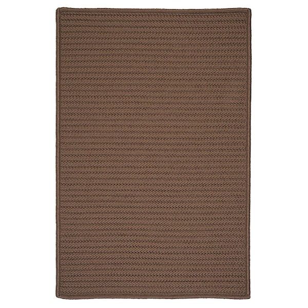 Colonial Mills Simply Home Cashew 5 ft. x 7 ft. Solid Indoor/Outdoor Area Rug