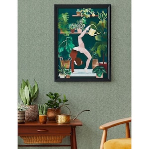 Soul Green Animal Print Wallpaper