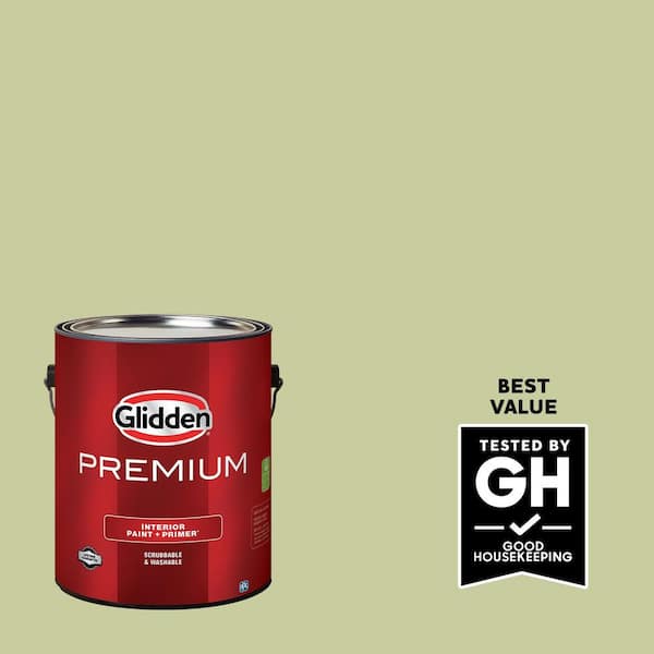 Glidden Premium 1 gal. PPG1119-4 Dancing Kite Satin Interior Latex Paint