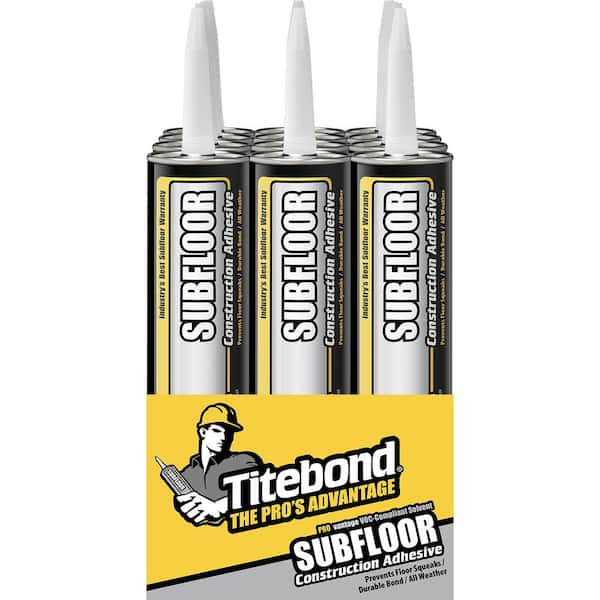 Provantage 10 oz. Brown Subfloor Construction Adhesive (12-Pack)