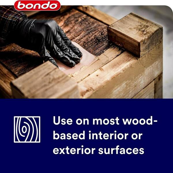 20082 for sale online Bondo 20082 6.5 in Home Solution Wood Filler 