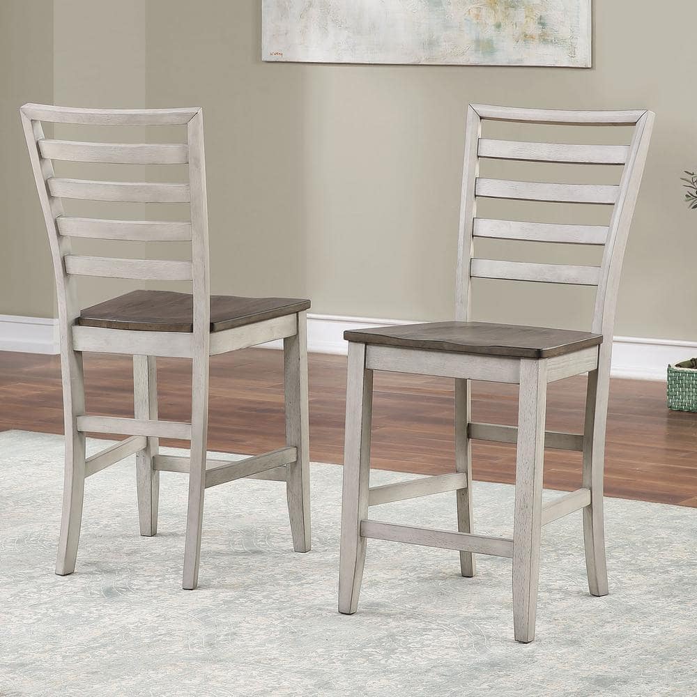 Steve Silver Abacus Counter Chair (Set of 2) CU500CC - The Home Depot
