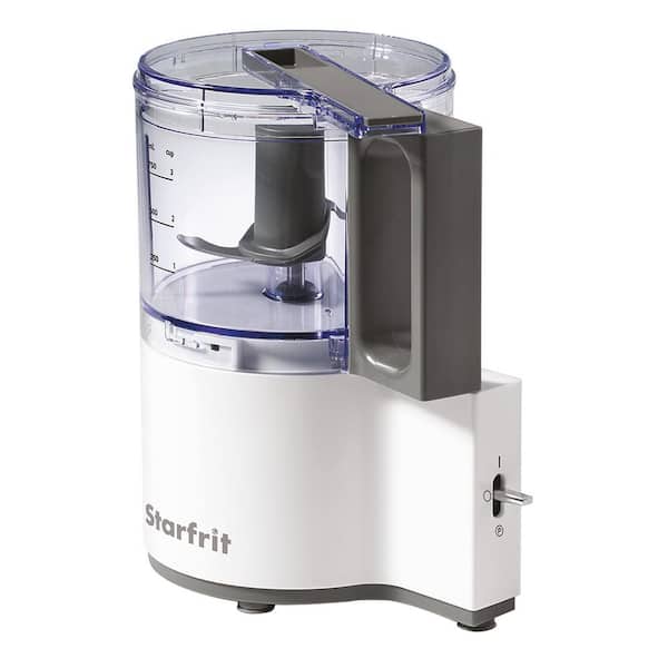 Starfrit 4-Cup 3-Speed White Food Processor with Oscillating Blades  024227-003-0000 - The Home Depot