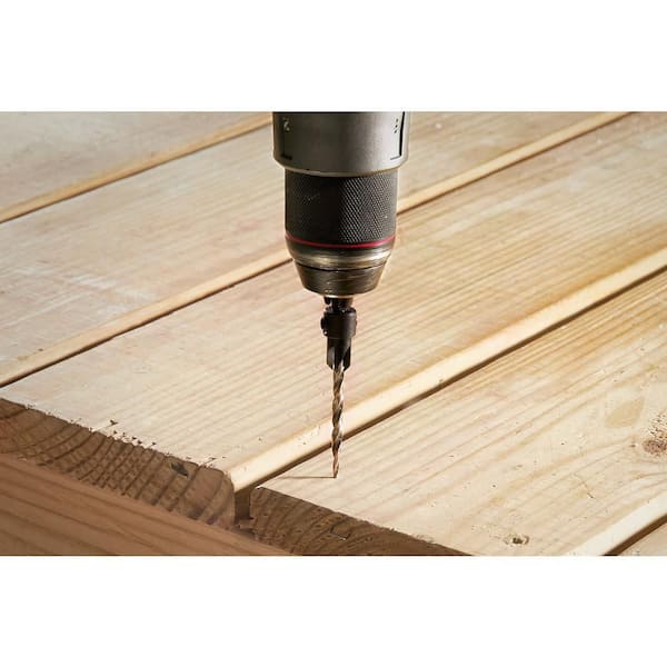 Milwaukee #6 Countersink 9/64 in. Wood Drill Bit 48-13-5000 - The
