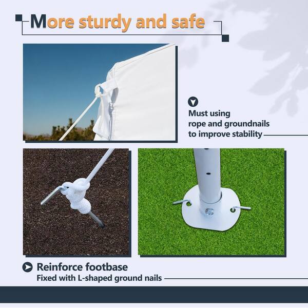 Thanaddo 29 ft. x 21 ft. Outdoor Party Tent Heavy-Duty