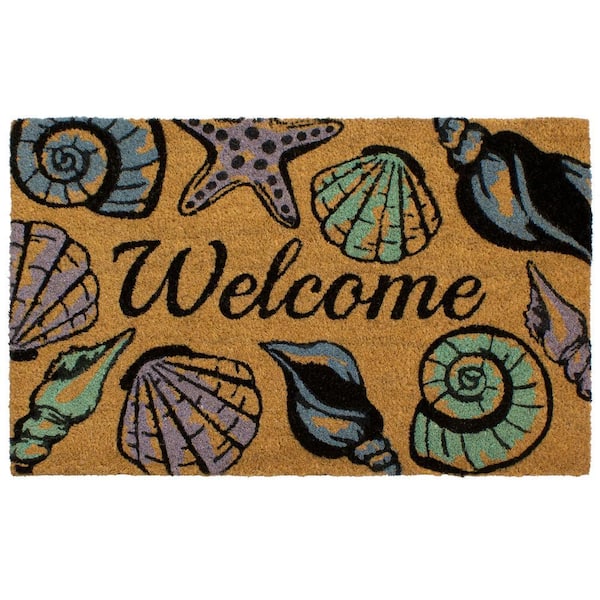 ★完売★SEA SHELL MAT Seashell Doormat - Balta Rugs