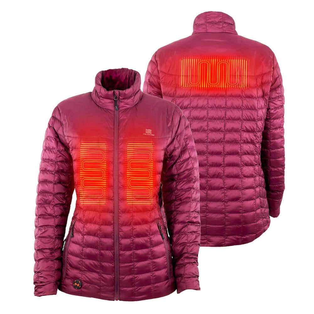 MOBILE WARMING Backcountry Heated Jacket with 7.4-Volt Rechargeable ...