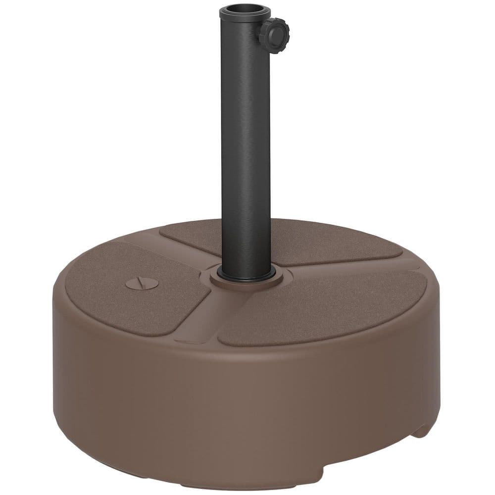 Outdoor Umbrella Stand Base Filled Up to 44 lbs. with Stand or 40 lbs. w/ W