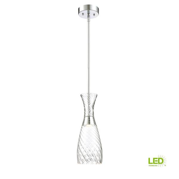 Designers Fountain Mila 11-Watt Chrome Integrated LED Mini Pendant